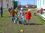 В воскресной школе играли в пасхальные игры