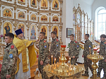 Праздничное богослужение в Свято-Митрофановском храме села Верхний Мамон