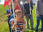  У поклонного креста в поселке Каменка состоялся традиционный братский молебен с акафистом