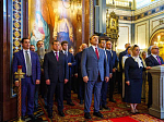 Епископ Россошанский и Острогожский Дионисий сослужил Предстоятелю Русской Православной Церкви в Храме Христа Спасителя в Москве
