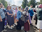 Паломники из Богучарского церковного округа приняли участие в Митрофано-Тихоновском крестном ходе