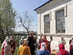 В храме Преображения с. Евстратовка была совершена Божественная литургия