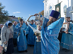 Правящий Архиерей возглавил престольные торжества храма Покрова Пресвятой Богородицы города Павловска