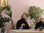 Помощник руководителя епархиального миссионерского отдела провел встречу с сотрудниками храмов и помощниками благочинного Острогожского церковного округа