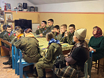 Кадеты приняли участие в Божественной литургии