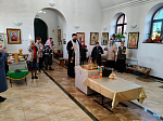 В храме  в честь иконы Сергия Радонежского пгт. Подгоренский помолились о безвинно пострадавших