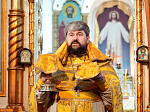 Протоиерей Евгений Бей совершил прощальную литургию в храме Вознесения Господня города Калач
