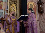 В Неделю Торжества Православия Преосвященнейший епископ Дионисий совершил Литургию в Ильинском кафедральном соборе