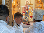 Правящий Архиерей совершил Великое освящение храма в честь Воздвижения Честнаго и Животворящего Креста Господня с. Фоменково Петропавловского района