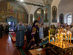 В праздник Благовещения Пресвятой Богородицы епископ Россошанский и Острогожский Дионисий совершил Божественную литургию в храме Вознесения Господня города Калач