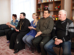 Благочинный посетил Тимирязевский СРЦдН с Пасхальным визитом