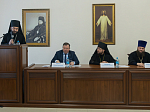 Делегация Калачеевского церковного округа приняла участие в пленарном заседании Митрофановских церковно-исторических чтений