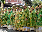 В день памяти прп. Сергия Радонежского Правящий Архиерей Россошанской епархии сослужил Предстоятелю Русской Церкви за Литургией в Троице-Сергиевой лавре