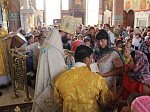 Архипастырское богослужение в Ильинском кафедральном соборе г. Россошь