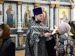 В Казанском храме города Павловска соборно совершена Литургия Преждеосвященных Даров