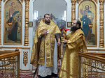 Правящий Архиерей совершил Литургию в Георгиевском храме села Терновое Острогожского района