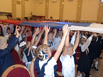 Духовенство благочиния приняло участие в торжественных линейка, посвященных Дню знаний
