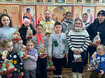 Клирик Богучарского благочиния поздравил юных жителей Кантемировского района с Рождеством Христовым