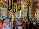Преосвященнейший Дионисий, епископ Россошанский и Острогожский, возглавил торжества в честь 20-летия Свято-Ильинского кафедрального собора г. Россошь