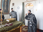 В среду 3-й седмицы Великого поста епископ Дионисий совершил Литургию Преждеосвященных Даров в храме иконы Божией Матери «Казанская» с. Новотолучеево