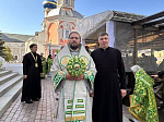 В день памяти прп. Сергия Радонежского Правящий Архиерей Россошанской епархии сослужил Предстоятелю Русской Церкви за Литургией в Троице-Сергиевой лавре