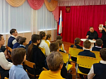 Духовно-просветительская встреча с иереем Андреем Рыбаком прошла в школе села Волошино Острогожского района