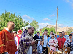 Праздник происхождения (изнесения) Честных Древ Животворящего Креста Господня в Михайло-Архангельском храме г.Острогожска