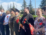 В поселке Каменка прошли торжественные мероприятия, приуроченные к Дню Победы
