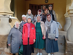 Паломники из Верхнемамонского района совершили поездку в Свято-Серафимо-Саровский мужской монастырь села Новомакарово