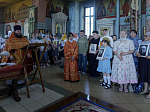 В Неделю 5-ю по Пасхе, о самаряныне, Правящий Архиерей возглавил воскресное богослужение в Свято-Ильинском кафедральном соборе города Россоши