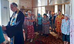 Молебен в день памяти прп. Серафима Саровского