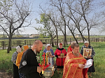 В храме Преображения с. Евстратовка была совершена Божественная литургия