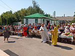 Праздник Преображения Господня молитвенно отметили в храме святого мученика Иоанна Воина города Богучар