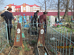 Жители Кантемировского района убрали места захоронений