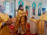 Престольный праздник в храме апостола и евангелиста Луки села Приречное