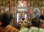 В понедельник Светлой седмицы епископ Дионисий совершил Литургию в храме Покрова Пресвятой Богородицы города Павловска