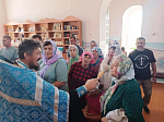 Казачий крестный ход с иконой «Избавительница от бед» посетил поселок Каменка