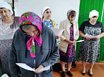 В день престольного праздника иерей Дионисий Киреев совершил Божественную литургию в храме преподобного Сергия, игумена Радонежского села Квашино