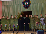 Настоятель Свято-Митрофановского храма посетил детский сад № 1 и Верхнемамонский кадетский корпус