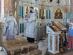 Епископ Россошанский и Острогожский Дионисий возглавил служение Божественной литургии в Свято-Ильинском кафедральном соборе г. Россоши
