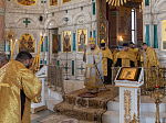 Всенощное бдение накануне памяти святого равноапостольного князя Владимира в Ильинском соборе г. Россоши возглавил епископ Россошанский и Острогожский Дионисий