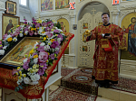 Епископ Россошанский и Острогожский Дионисий совершил Божественную литургию в Костомаровском епархиальном монастыре