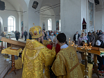Архипастырь возглавил престольные торжества в храме Преображения Господня села Заброды Калачеевского района