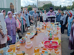 В праздник Изнесения Честных Древ Животворящего Креста Господня в Тихоновском соборном храме г. Острогожска совершено праздничное богослужение
