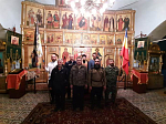 Присяга на верность Отечеству в Михайло-Архангельском храме