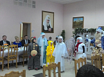 Главы администраций районов, входящих в состав Россошанской епархии, на праздновании Рождества Христова в Россоши