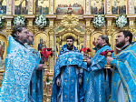 Епископ Россошанский и Острогожский Андрей сослужил митрополиту Воронежскому и Лискинскому Сергию в день престольного праздника в Покровском соборе г. Воронежа