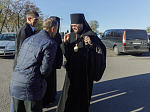 Правящий Архиерей совершил Божественную литургию в храме в честь иконы Божией Матери «Спорительница хлебов» села Галиевка Богучарского района