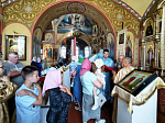 В Михайло-Архангельском храме города Острогожска молитвенно отметили престольный праздник
