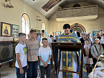 Молитвенное благословение на новый учебный год в храме святого благоверного князя Александра Невского села Митрофановка